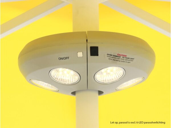Aluminium parasols shadowline