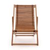 Bruin houten tuinstoelen
