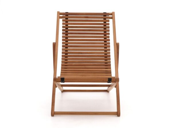 Bruin houten tuinstoelen