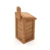 Bruin houten tuinaccessoires