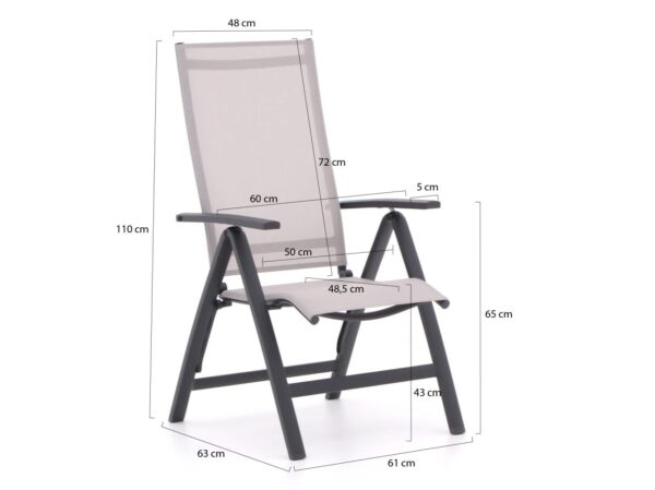 Bellagio tuinmeubelen tuinstoelen