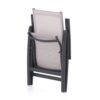 Grijs aluminium tuinstoelen