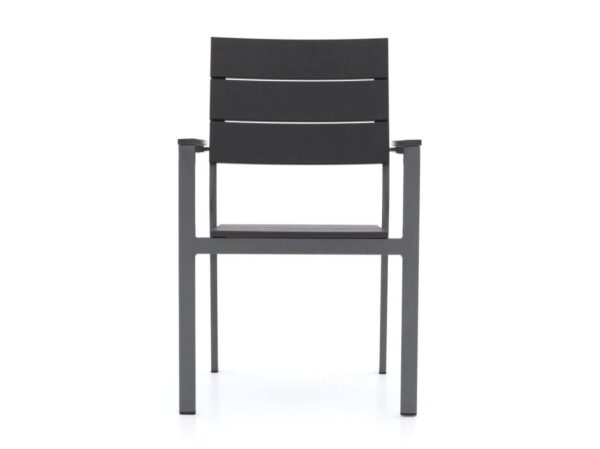 Grijs aluminium tuinstoelen