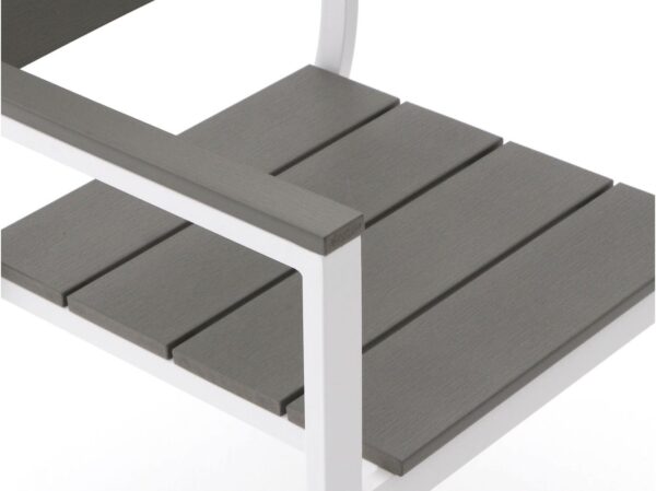 Aluminium/polywood tuinstoelen bellagio tuinmeubelen