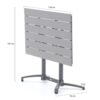 Grijs aluminium tuintafels