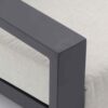 Grijs aluminium tuinbanken