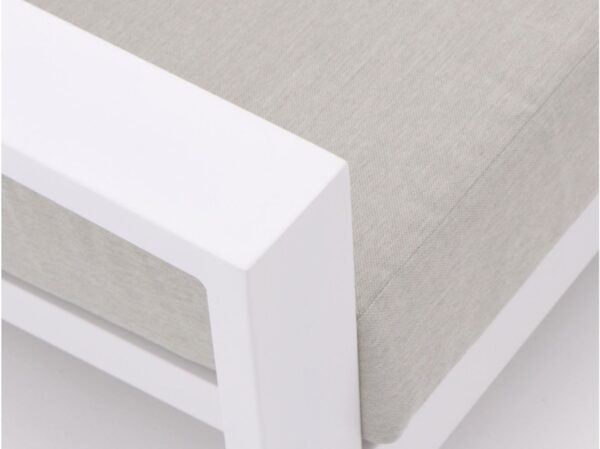 Wit aluminium tuinbanken