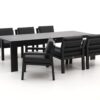Bellagio vinadio 255cm low dining tuinset 7 delig laagste prijsgarantie 7
