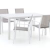 Bernstein ambergmenzano 160cm dining tuinset 5 delig stapelbaar laagste prijsgarantie 7