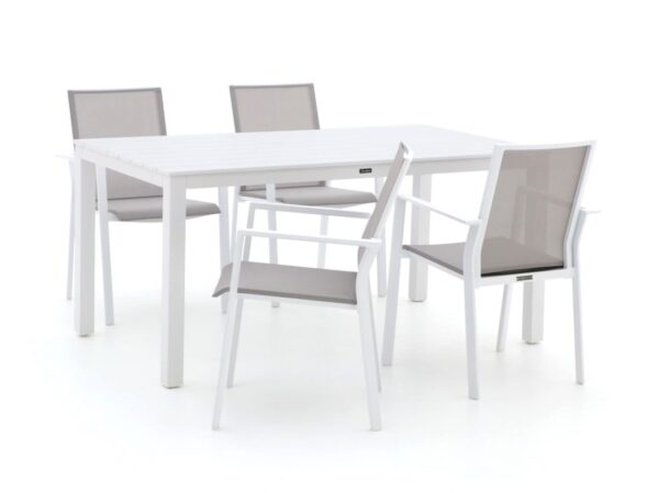 Bernstein ambergmenzano 160cm dining tuinset 5 delig stapelbaar laagste prijsgarantie 7