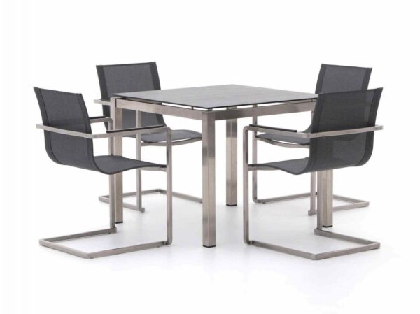 Bernstein essen/freiburg 90cm dining tuinset 5-delig - laagste prijsgarantie!