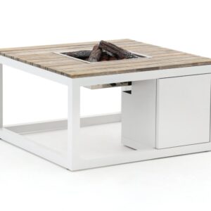 Cosiraw lounge vuurtafel 100x100x55cm – Laagste prijsgarantie!
