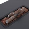 Grijs aluminium tuintafels
