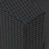 Forza furniture zwart tuinstoelen