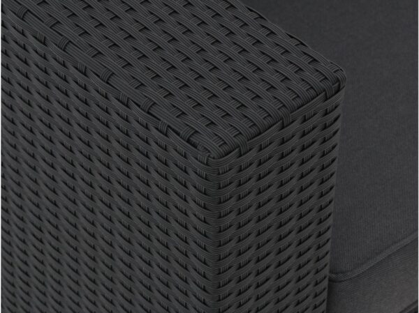 Forza furniture zwart tuinstoelen