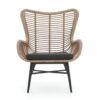 Taupe loungestoelen