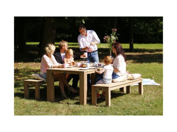 Bruin houten tuinsets