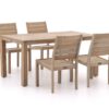 Rough xrough s 160cm dining tuinset 5 delig laagste prijsgarantie 7