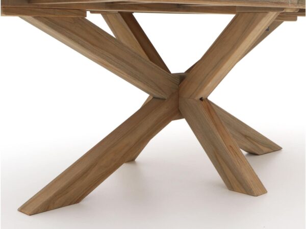 Teakhout tuintafels rough furniture
