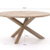 Rough furniture tuintafels