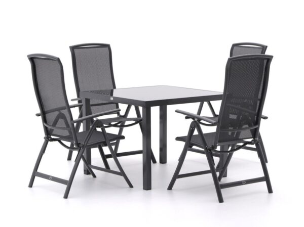 R&s design capri/caluso 96cm dining tuinset 5-delig verstelbaar - laagste prijsgarantie!