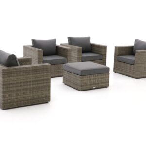 Forza Barolo stoel loungeset 5-delig – Laagste prijsgarantie!