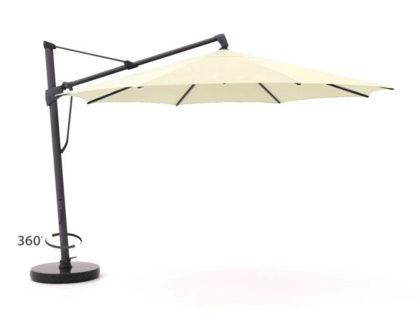 Glatz sombrano s+ easy zweefparasol ø 400cm - laagste prijsgarantie!
