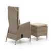 Taupe dining stoelen