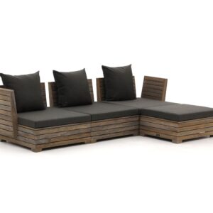 ROUGH-B chaise longue loungeset 4-delig – Laagste prijsgarantie!