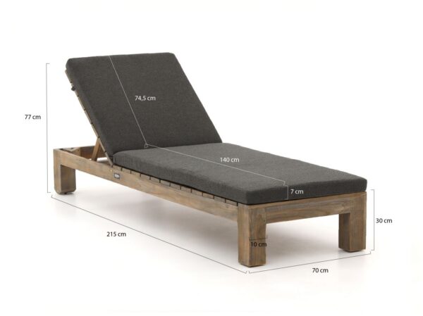 Rough furniture ligbedden