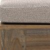 Teakhout ligbedden rough furniture