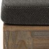 Teakhout ligbedden rough furniture