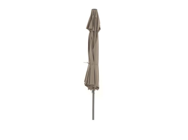 Taupe aluminium parasols
