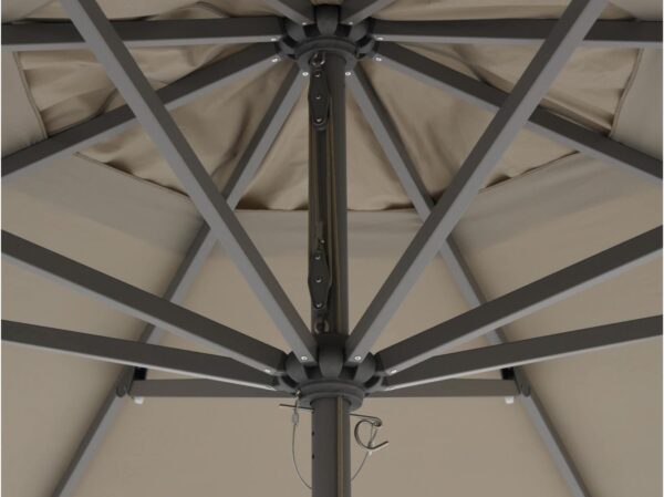 Shadowline taupe parasols