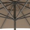 Aluminium parasols shadowline