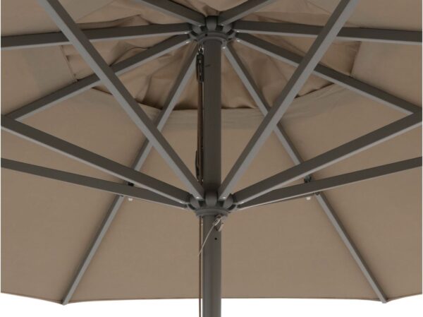 Aluminium parasols shadowline