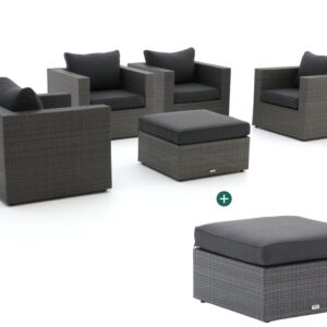 Forza Barolo stoel loungeset 5-delig – Laagste prijsgarantie!
