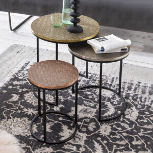 Artistiq Salontafel Hajo Set van 3 stuks