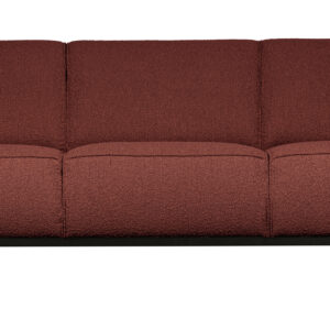 BePureHome Bank Statement 3-zits, Bouclé, kleur Chestnut