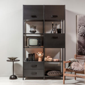 BePureHome Wandkast Legacy, kleur Zwart