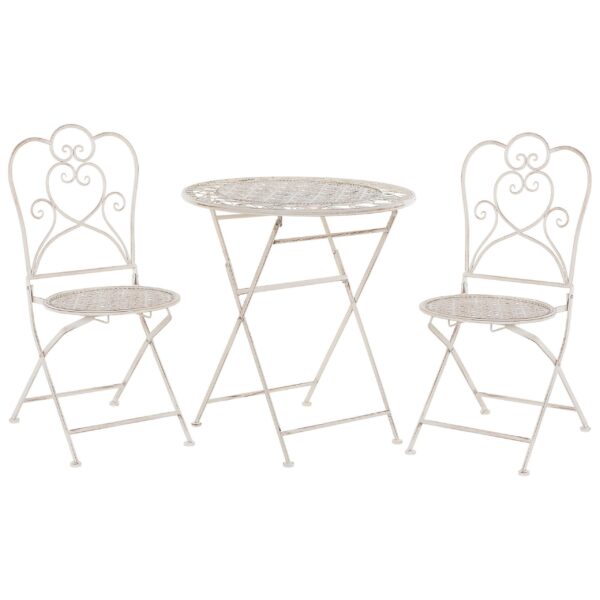 Bistroset Metaal Lichtbeige TRIESTE