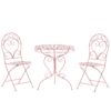 Bistroset Metaal Roze ALBINIA