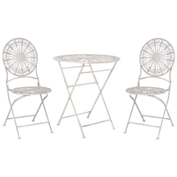 Bistroset Metaal Wit SCAFA