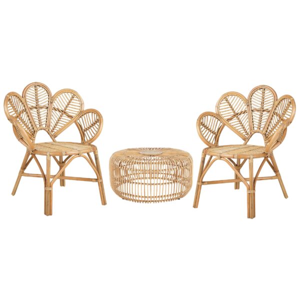 Bistroset Rotan Natuurlijk FLORENTINE II / RANDAZZO