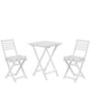 Bistroset met kussen Hout Mintgroen FIJI