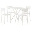 Dinerset voor 4 personen Synthetisch materiaal Wit SERSALE/VIESTE