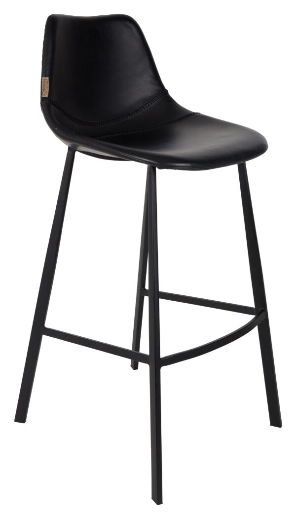 Dutchbone Barkruk Franky PU (zithoogte 80cm)