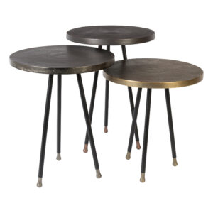 Dutchbone Bijzettafel Alim set van 3 stuks