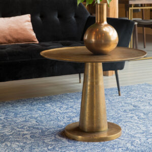 Dutchbone Bijzettafel Brute Brass, 63cm