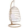 Hangstoel met standaard Beige ALLERA